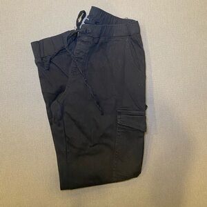 Black Utility Joggers